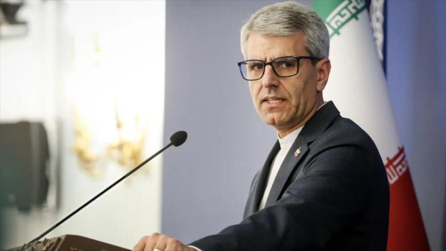 El portavoz del Ministerio de Asuntos Exteriores de Irán, Esmail Baqai.