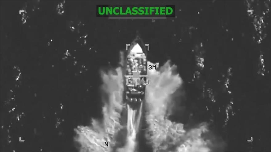 Ataque de EE.UU. contra una lanchera en el océano Pacífico, 4 de diciembre de 2025. 