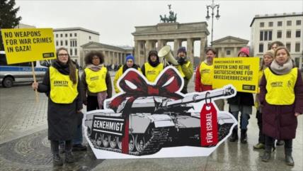 Amnistía condena visita de Merz a Israel en medio del genocidio