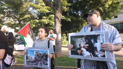 Panameños se solidarizan con Gaza ante violaciones israelíes de la tregua