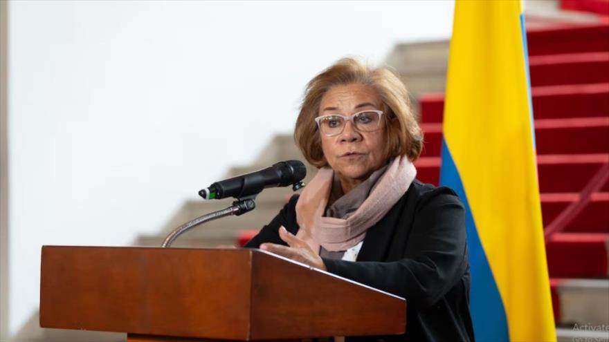 La ministra interina de Relaciones Exteriores de Colombia, Rosa Yolanda Villavicencio Mapy.