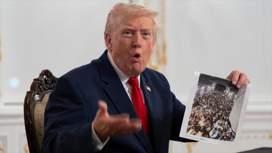 El presidente de EE.UU., Donald Trump, amenaza con suspender permanentemente la migración desde países del tercer mundo, 28 de noviembre de 2025.