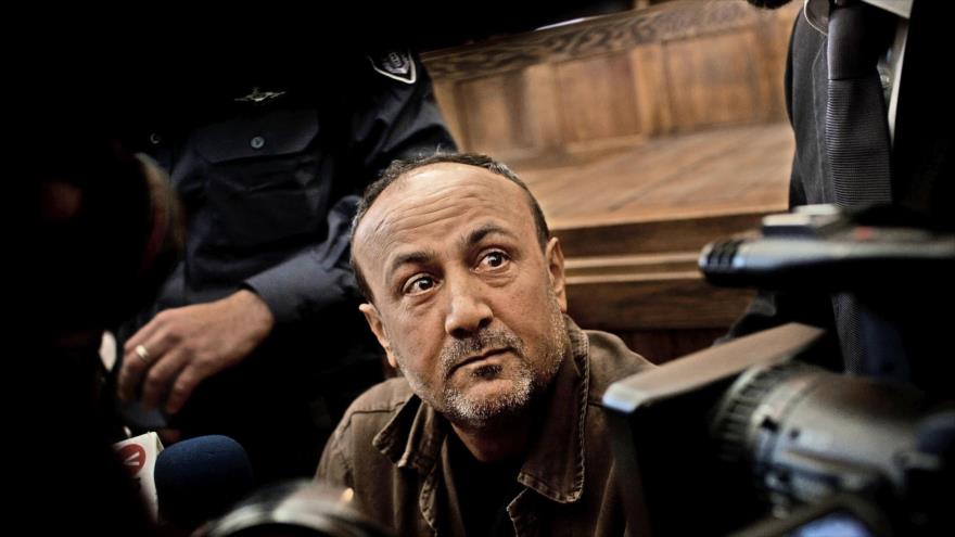 El famoso prisionero palestino y dirigente del Movimiento Palestino de Liberación Nacional (Al-Fatah), Marwan Barghouti.