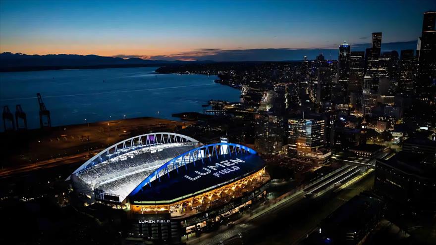 El Estadio de Lumen Field, en Seattle, Washington, Estados Unidos.