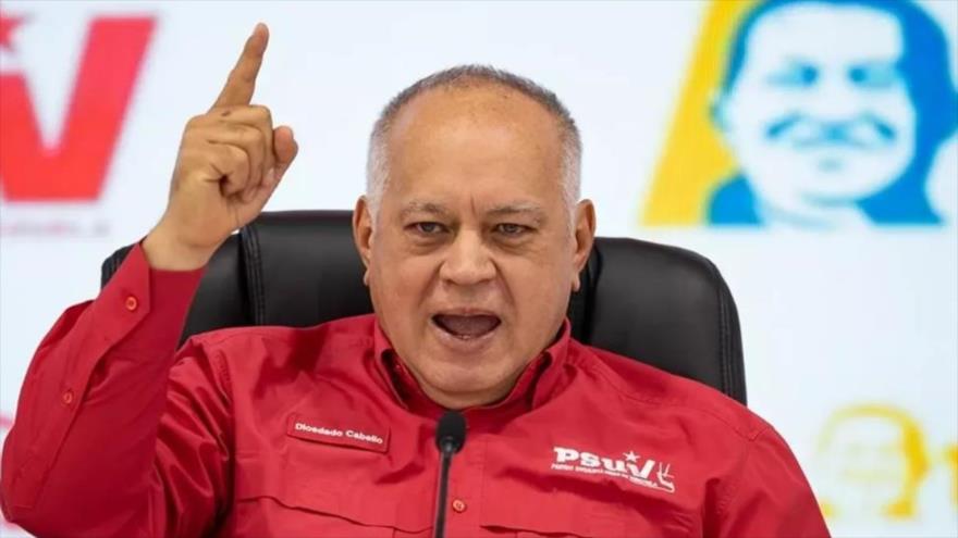 El ministro de Interior, Justicia y Paz de Venezuela, Diosdado Cabello.