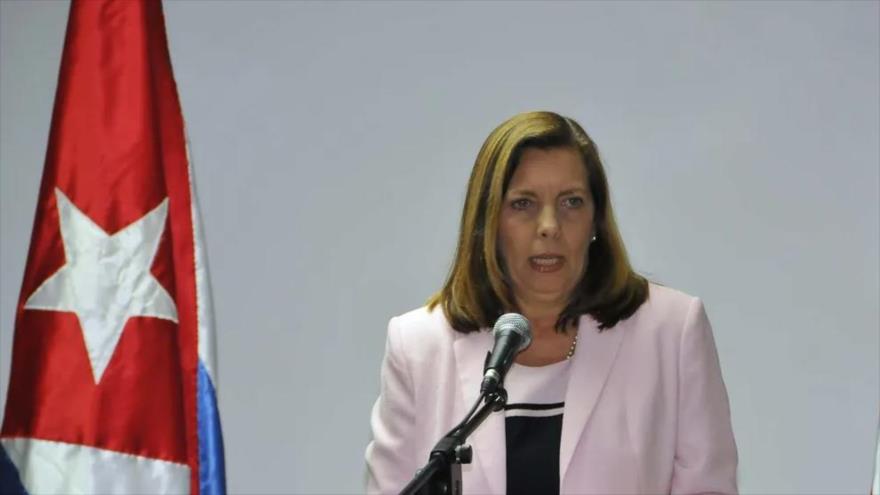 La viceministra de Relaciones Exteriores cubana, Josefina Vidal Ferreiro.