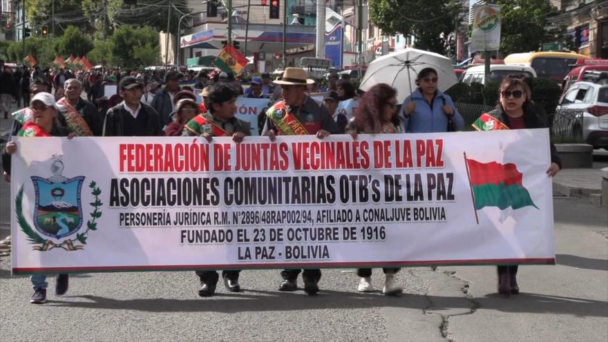 Marchas sacuden al gobierno por alza del pan y canasta en Bolivia