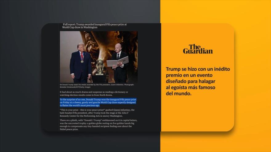 Trump, “señor de la paz” muy peculiar | PoliMedios