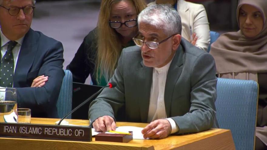 El representante permanente ante la ONU, Amir Said Iravani.
