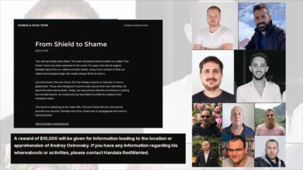 Handala publica información de arquitectos de Cúpula de Hierro de Israel