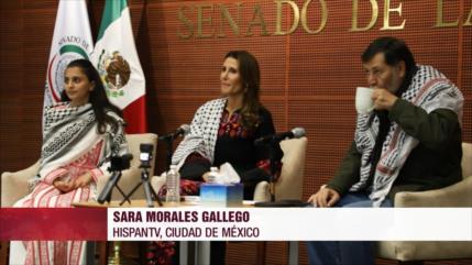 Acto en solidaridad con Palestina se realiza en el Senado de México