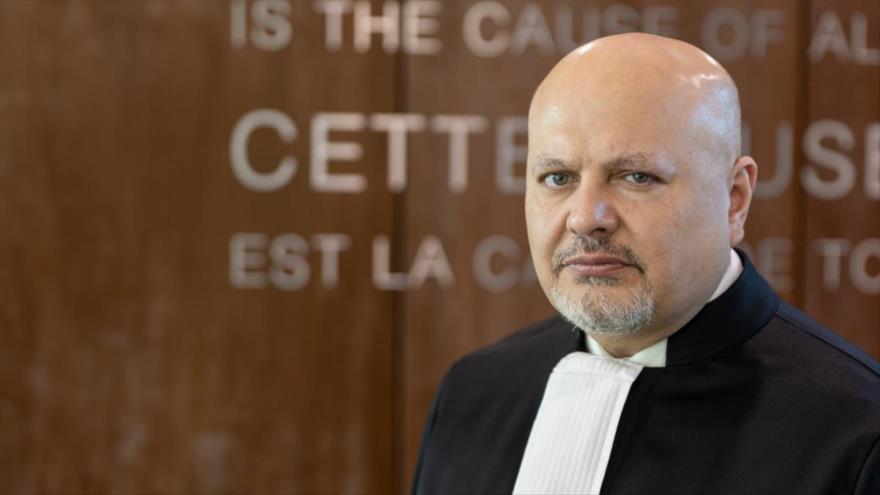 El fiscal jefe de la Corte Penal Internacional (CPI), Karim Khan