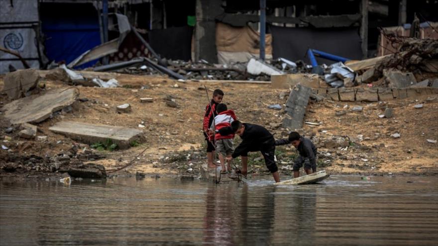 Gaza se muere de frío: 14 palestinos sucumben a temporal en un día