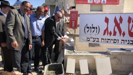 Palestina denuncia apoyo del embajador de EEUU a colonias israelíes