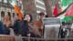 Activistas irlandeses se solidarizan con los presos de Palestine Action