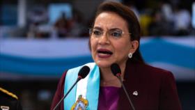 Presidenta de Honduras advierte de intentona golpista de JOH y EEUU