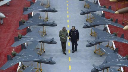 Irán presenta dron de escaneo rápido con una detección precisa en tierra