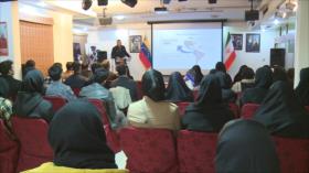 Estudiantes iraníes expresan su firme apoyo al pueblo venezolano