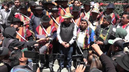 Bolivianos rechazan decreto lanzado por Gobierno derechista