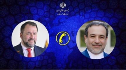 Irán y Venezuela abogan por cooperación ante piratería y amenazas de EEUU