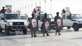 Bagdad honra a Soleimani y Al-Muhandis en un funeral simbólico