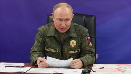 Putin: Kiev no tiene prisa para la paz; Rusia logrará objetivos militares