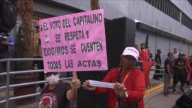 Protestas en Honduras exigen recuento de votos tras denuncias de fraude