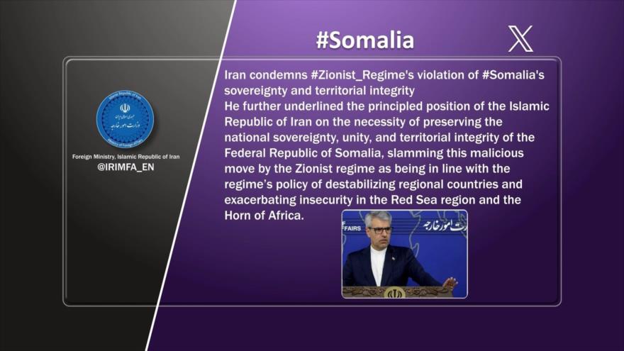 El mundo condena a régimen israelí por reconocer a Somalilandia | Etiquetaje