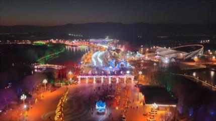 China impacta con show de alta tecnología en bienvenida al 2026 