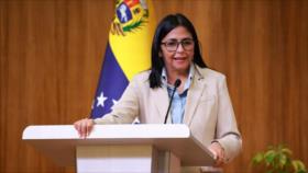 Delcy Rodríguez asume como presidenta interina de Venezuela