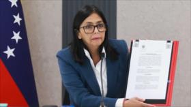 Delcy Rodríguez: Ataque de EEUU a Venezuela tiene “tinte sionista”