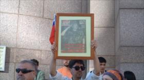 Chile se moviliza en apoyo a Venezuela y contra la injerencia de EEUU