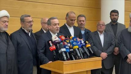 Canciller iraní alerta desde Líbano de las amenazas de Israel para zona