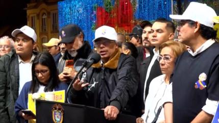 Colombia se manifiesta por su soberanía en contra de EEUU