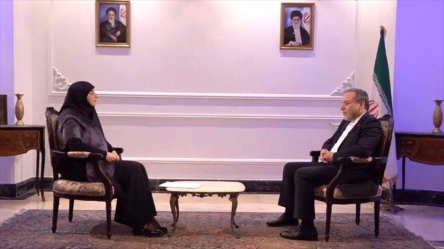 Canciller Araqchi denuncia presencia del Mossad en disturbios en Irán