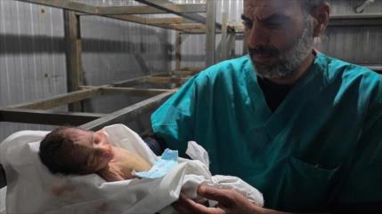 Un bebé de siete días muere por el frío extremo en Gaza