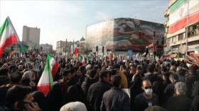 Multitudes en Irán rechazan disturbios y respaldan la estabilidad