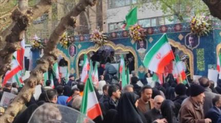 Iraníes despiden a mártires de crímenes de elementos sionistas-estadounidenses