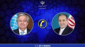 Araqchi a Guterres: EEUU e Israel son responsables de matanza de iraníes