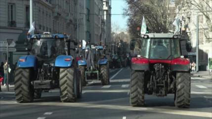 Agricultores franceses rechazan el acuerdo UE‑Mercosur