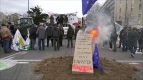 Agricultores franceses rechazan el acuerdo comercial con Mercosur