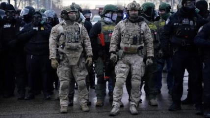 Pentágono prepara 1500 tropas para posible despliegue en Minnesota