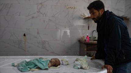 Muere una bebé de seis meses en Gaza por el frío extremo