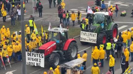 Agricultores europeos rechazan acuerdo comercial entre UE y Mercosur