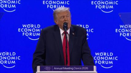 Trump insiste en Davos en su plan para controlar Groenlandia