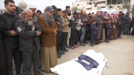 Sionistas muestran su violencia al asesinar a civiles y periodistas en Gaza