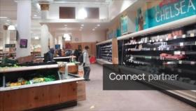 Tormenta invernal provoca compras de pánico en supermercados de EEUU