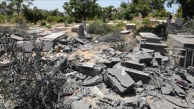 HAMAS condena crimen de Israel de exhumar cientos de tumbas en Gaza