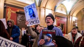 FOTOS: Masiva protesta en Minnesota contra policía migratoria de Trump