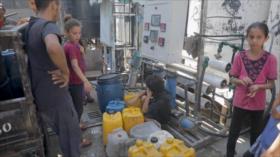 Guerra de Israel agrava la crisis del agua en Gaza